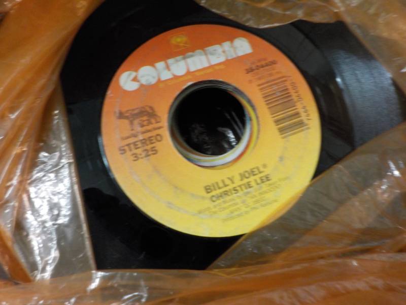 120 or so 45s...