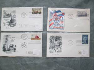 (4) First Day Issue Stamps See Photos