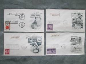 (4) First Day Issue Stamps See Photos