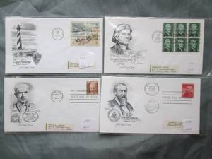 (4) First Day Issue Stamps See Photos