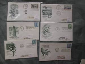 (6) First Day Issue Stamps See Photos