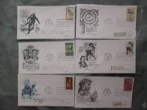 (6) First Day Issue Stamps See Photos