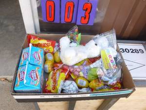 Flat of Candy. As shown. All Late 2020 or 2021 Best By Date.