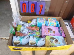 Flat of Candy. As shown. All Late 2020 or 2021 Best By Date.