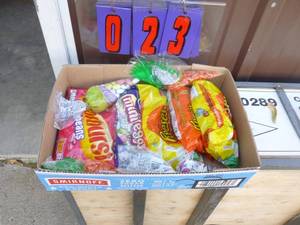 Flat of Candy. As shown. All Late 2020 or 2021 Best By Date.
