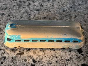 Vintage Greyhound Metal Tootsie Toy