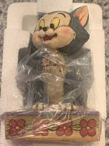 New Jim Shore Buono Figaro Pinocchio Cat Traditions Kitten Rare