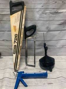 Saws, Drain Gun, Caulking Gun