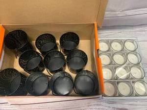 Lot of 10 Lantern, 12 Candle Set