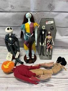 Lot of 4 Nightmare Before Christmas Figurines