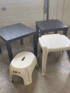 Tables & Stepstools