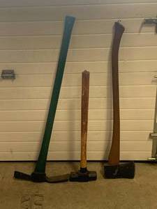 Ax, Pick Axe, Sledge Hammer
