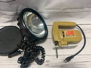 Coleman 750,000 Spotlight, Black & Decker Jig Saw