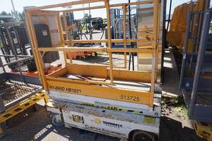 lot 50 image: Hybrid Brand Model HB1030 Electric Scissors Lift