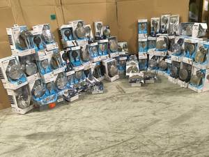 Lot of assorted Moen Shower Heads and accessories customer returns various models and conditions