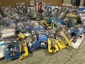 Large lot of assorted Bath accessions and parts customer returns many in like new condition some missing parts great value
