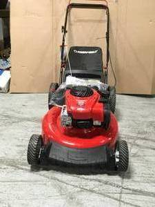 Troy-Bilt 21 in. 140 cc 550ex Series Briggs & Stratton Gas Walk Behind Push Mower with 2-in-1 Cutting TriAction Cutting System In good condition