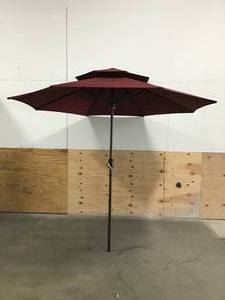 CASTLECREEK 9 Double Layer Patio Umbrella