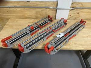 lot 22 image: RUBI Lot of 3 26 in. Star Max Tile Cutter