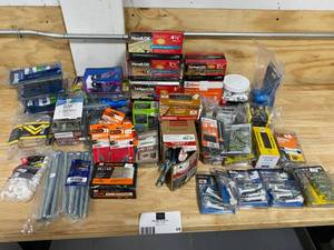 lot 49 image: Huge lot of Misc. Bolts, Screws and more.