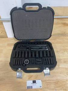 lot 62 image: HUSKY 38 in. Drive 100-Position Universal SAE and Metric Mechanics Tool Set (60-Piece)