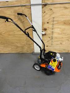 lot 81 image: POWERMATE 10 in. 43cc Gas 2-Cycle Cultivator