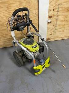 lot 86 image: RYOBI Gas Pressure Washer. Not tested - Condition unknown