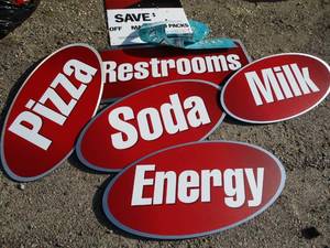 lot 30 image: Signs See Photos...