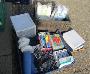 lot 31 image: Office Supply Lot With Large Binder...