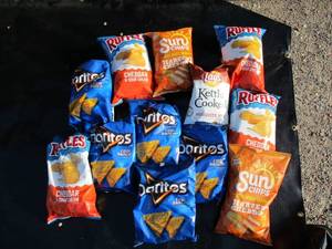 lot 42 image: Assorted Chips Past Date See Phot...