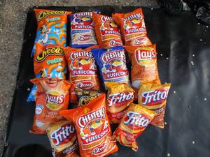 lot 43 image: Assorted Chips Past Date See Phot...