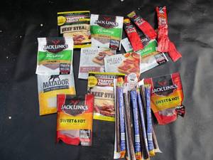 lot 50 image: Assorted Beef Jerky Past Date See Phot...