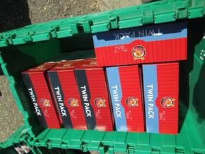 lot 94 image: Assorted Chips In Lockable Tote Pa...