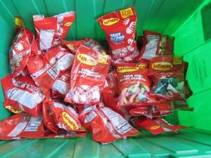 lot 106 image: Assorted Candy In Lockable Tote Pa...