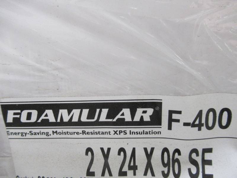 Owens Corning Foamular 250 2 In X 2 Ft X 8 Ft R 10 Rigid Foam Board Insulation Sheathing F 400 Some Nicks In Some Pieces Mn Home Outlet Burnsville 139