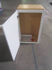lot 204 image: Hampton Bay Designer Series Elgin Assembled 12x30x12 in. Wall Kitchen Cabinet in White W1230-ELWH