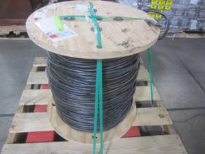 lot 226 image: Southwire 500 ft. 2-2-4 Black Stranded AL Stephens URD Cable 55417505