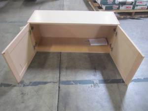 lot 315 image: Hampton Bay Assembled 36x15x12 in. Easthaven Wall Cabinet in Unfinished German Beech EH3615W-GB