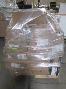 lot 234 image: WHOLESALE MIXED PALLET BATHROOM MEDICINE CABINETS AND TOILET TANKS
