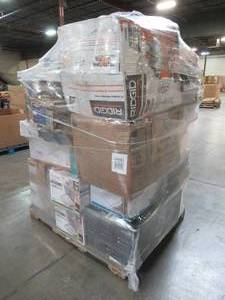 lot 111 image: WHOLESALE MIXED PALLET OF MISCELLANEOUS TOOLS, LIGHTING, SMALL HOUSEWARES AND MORE