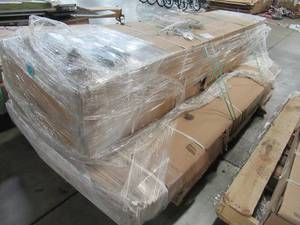 lot 121 image: Yardistry 12 ft x 12 ft Meridian Gazebo, YM11769 - Boxes Have Not Been InspectedSearched (all 3 boxes are there and bound to pallet
