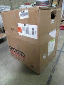 lot 901 image: RIDGID K-400 Drum Machine with C-32 IW Cable - Motor Hums, Drum Does Not Spin, Missing Cutters