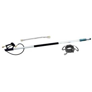 lot 910 image: Blue Hawk 18-Ft Telescoping Wand (4200-PSI), Current 3-Section Wand with Support Belt SGY-PWA65.