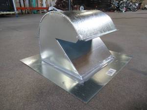 lot 916 image: 6 Master Flow 10 in. Goose Neck Vent - Roof Caps, GNV10