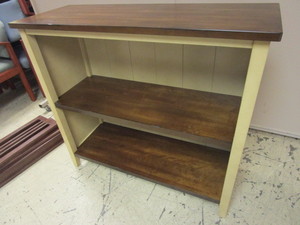 lot 312 image: PIER 1 IMPORTS BOOKSHELFDISPLAY CABINET
