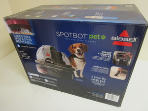 lot 323 image: BISSELL SPOTBOT PET SPOT AND STAIN CLEANER - NEW