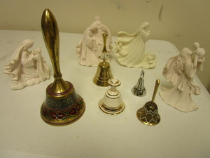 lot 351 image: BELLS, MILLENNIUM COLLECTOR FIGURINES