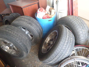 4 Master Craft Courser HTP Tires with Rims