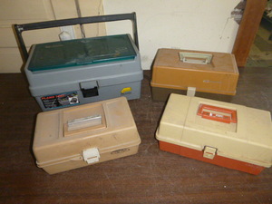4 Tackle Boxes