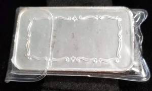 5 TROY OZ. .999 FINE SILVER BAR COVERED WAGON BY GSM